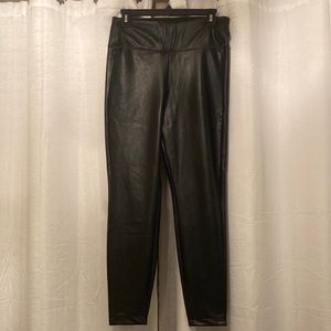 Athleta all over gleam faux leather leggings